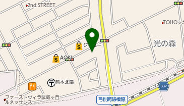 味千拉麺 (光の森店)の地図画像