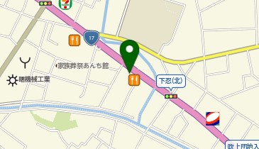 麺と飯 トンじろの地図画像