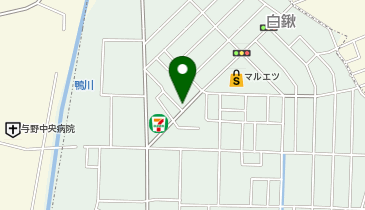 白鍬軒の地図画像