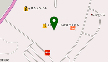 麺場 田所商店 (イオンモール沖縄ライカム店)の地図画像