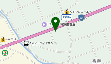 立ち食い生麺 (香春バイパス店)の地図画像