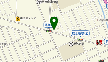 めん楽の地図画像