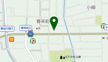 鯛骨らぁ麺 あぐらの地図画像