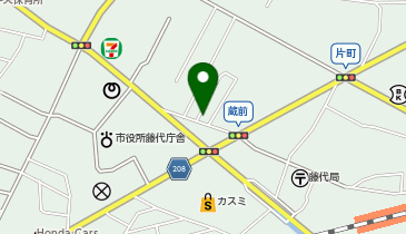 椚木屋の地図画像