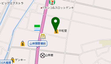 りせん堂 さのやの地図画像