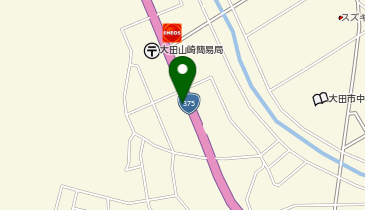 お食事処 灯 大田の地図画像