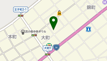 らーめん こころの地図画像