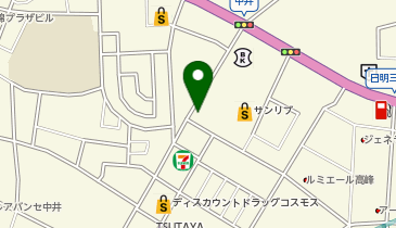純とんこつラーメン専門店 あんていの地図画像