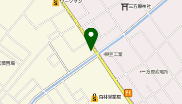 油そば 青葉の地図画像
