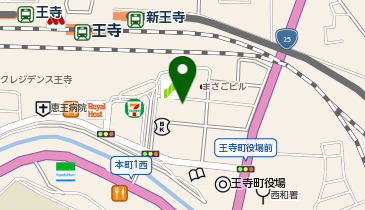 麺屋やまひで (王寺店)の地図画像