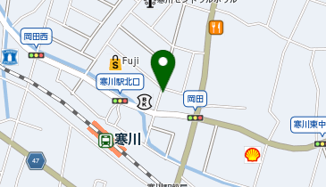 寒川まち食堂の地図画像