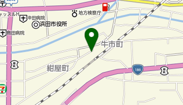 自由軒食堂の地図画像