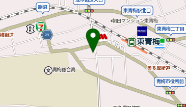 来来軒の地図画像