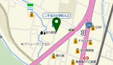 四川飯店の地図画像