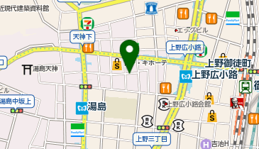 タイキッチン上野の地図画像