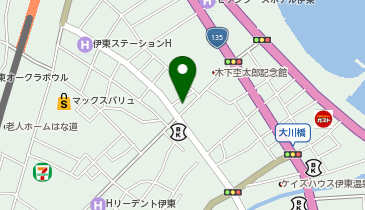 めんや 若林の地図画像