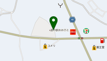 おおさと食堂の地図画像