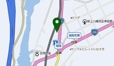 中華料理 郡華園の地図画像
