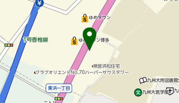 丸源ラーメン (福岡馬出店)の地図画像