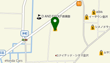 麺家 八星の地図画像