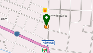 中華美食屋 (江俣店)の地図画像