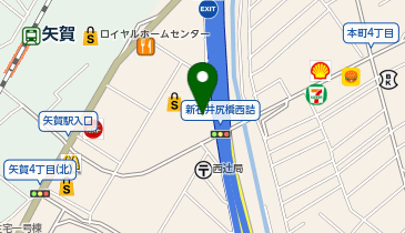 中華そばちから (サンリブ府中店)の地図画像