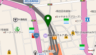 ZEN LABORATORY」(大阪市北区-ラーメン-〒530-0012)の地図/アクセス