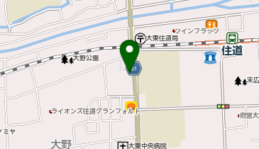 麺屋 ふくちぁん (住道店)の地図画像