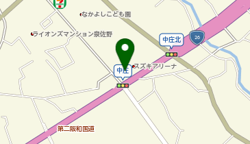 らぁめん天風軒 (泉佐野本店)の地図画像