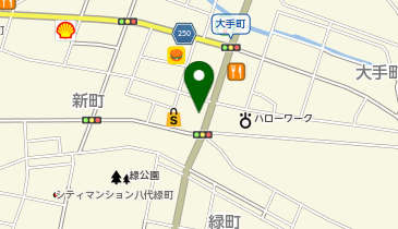 味千拉麺 (八代新町店)の地図画像