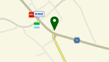 中休味商店の地図画像