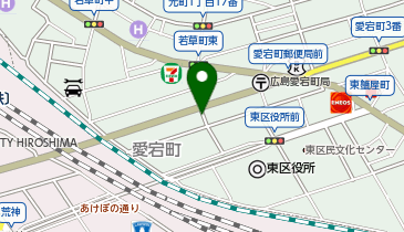 つけ麺 赤猿の地図画像