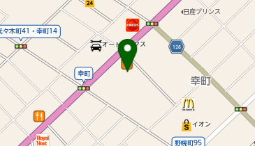 ラーメンあら陣 (EBRI江別店)の地図画像