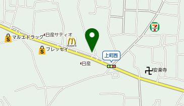 大恵鮨の地図画像