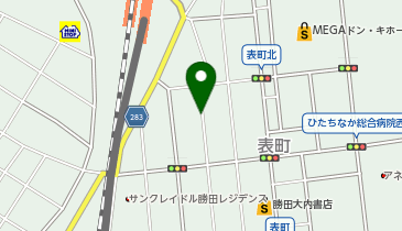 ちんどんやの地図画像