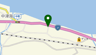 麺や天晴の地図画像