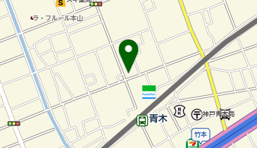 油そば 日高の地図画像