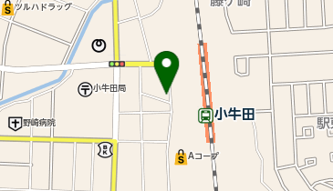 上野屋の地図画像