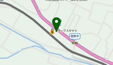 中華料理 食べ福の地図画像