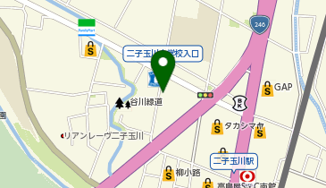 鮎ラーメン (二子玉川店)の地図画像