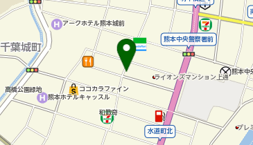 油そば 禅の地図画像