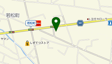 カナキン亭 (若松町店)の地図画像