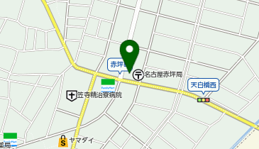 台湾まぜそば はなび (赤坪店)の地図画像