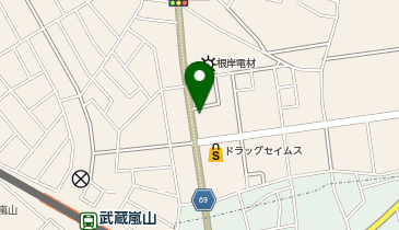 満腹ラーメン 三宝の地図画像