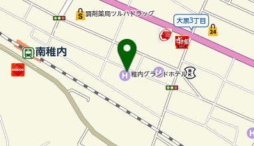 レストラン泉の地図画像