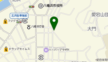 愛花亭の地図画像