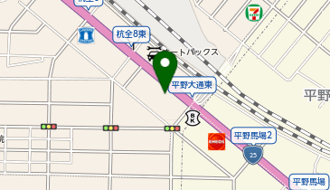 ラーメン魁力屋 (杭全店)の地図画像