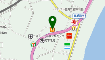 横浜家系ラーメン 逗子家 (三浦海岸店)の地図画像