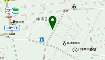 拉麺 鷹の地図画像