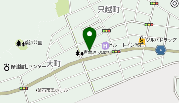 サンテミリオンの地図画像